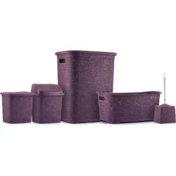 Набор для ванной HD50, фиолетовый Набор для ванной HD50, фиолетовый