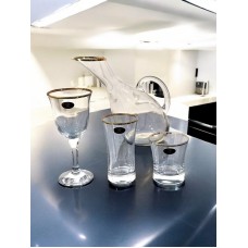 Dəst Gallery Home GH-000188, şüşə, şəffaf, 19 parça