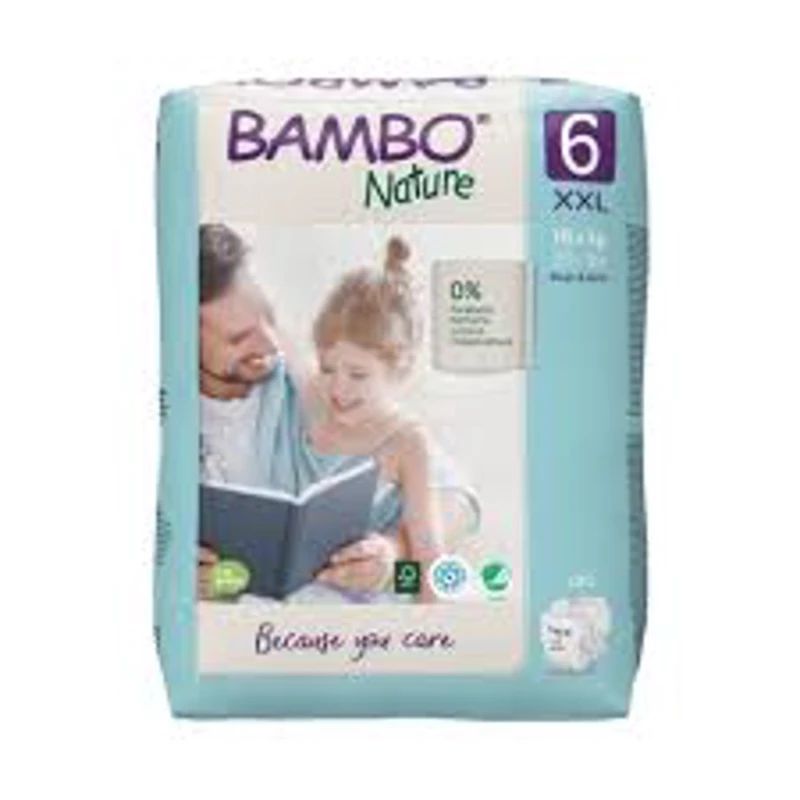 Детские подгузники Bambo Nature 6, 16+ кг, 20 шт Детские подгузники Bambo Nature 6, 16+ кг, 20 шт