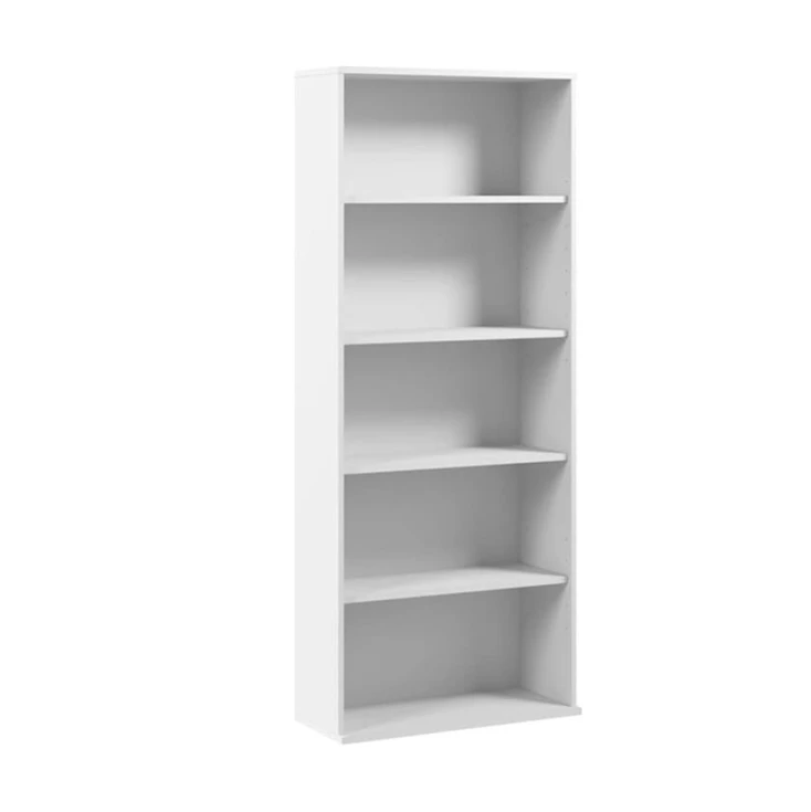 Стеллаж Ev Plus Hustle, 182x75x32 см, ЛДСП, белый Стеллаж Ev Plus Hustle, 182x75x32 см, ЛДСП, белый