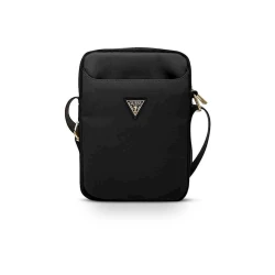 Сумка Mobile Guess Nylon with Metal Triangle Logo 10inch Black (GUTB10NTMLBK)