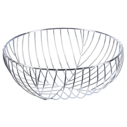 Корзинка для фруктов Gipfel Moran 52187, хромированная углеродистая сталь, 26х11 см