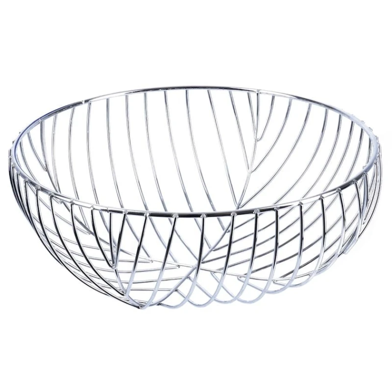 Корзинка для фруктов Gipfel Moran 52187, хромированная углеродистая сталь, 26х11 см