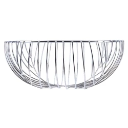 Корзинка для фруктов Gipfel Moran 52187, хромированная углеродистая сталь, 26х11 см