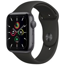 Smart-saat Apple Watch SE 44mm Space Grey with Black Sport Band (MYDT2TU/A)