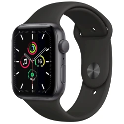 Смарт-часы Apple Watch SE 44mm Space Grey with Black Sport Band (MYDT2TU/A)