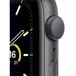 Смарт-часы Apple Watch SE 44mm Space Grey with Black Sport Band (MYDT2TU/A)