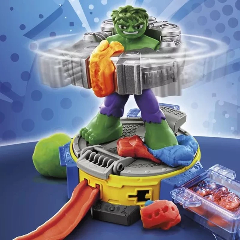 Игровой набор Hasbro Play-Doh Marvel Hulk Smash & Squish, 4+ лет Игровой набор Hasbro Play-Doh Marvel Hulk Smash & Squish, 4+ лет