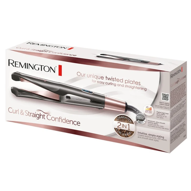 Выпрямитель для волос Remington Curl Confidence S6606 Выпрямитель для волос Remington Curl Confidence S6606