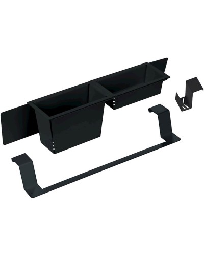 Bərkitmə üçün dəstlər Deante Magnetic ZZMKN11O, paslanmayan polad, qara