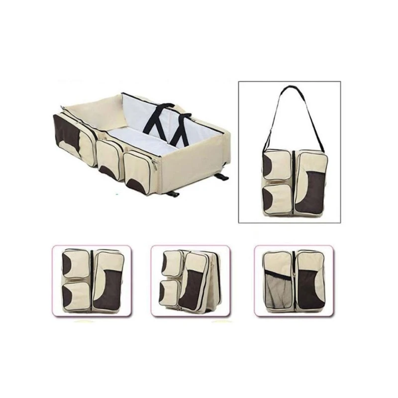 Сумка-люлька трансформер 2 в 1 Baby, бежевый