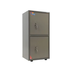 Офисный сейф Valberg ASM 90/2, ключевой, серый