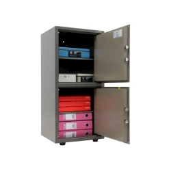 Офисный сейф Valberg ASM 90/2, ключевой, серый