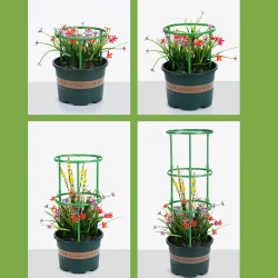 Стойка для растений sera_100, пластик, 6 уровней, зеленый Стойка для растений sera_100, пластик, 6 уровней, зеленый