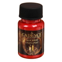 Şamlar üçün boya Cadence Candle Paint Red, 50 ml