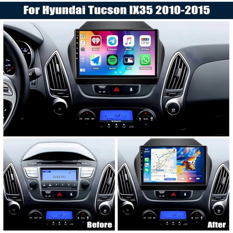 Автомобильный монитор The Boss для Hyundai i35 2010-2016 Автомобильный монитор The Boss для Hyundai i35 2010-2016