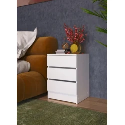 Тумба Ev Plus ev_12116228, ЛДСП, белый, 60x40x35 см