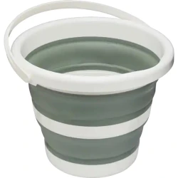 Ведро Flink & Sauber складное, Серый/Белый