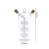 Yağ və sirkə qabi Plateon0053, şüşə, şəffaf, 50/150 ml