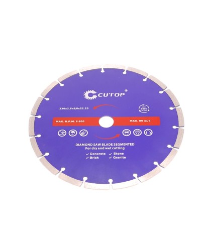 Almazlı disk Cutop quru 230x2.6x8.0x22.23 mm