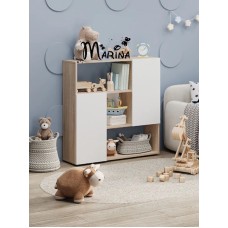 Stellaj Marina 3563_M25BrillMix, LDSP, 91.5x25.9x90 sm, bej