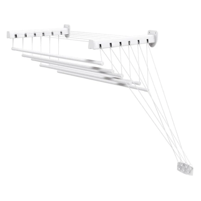 Paltar üçün quruducu Gimi Lift 140, metal, 8.5 m, ağ