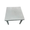 Bağ üçün masa Kapitashi MBL-1185-1, plastik, 80x80 sm, boz