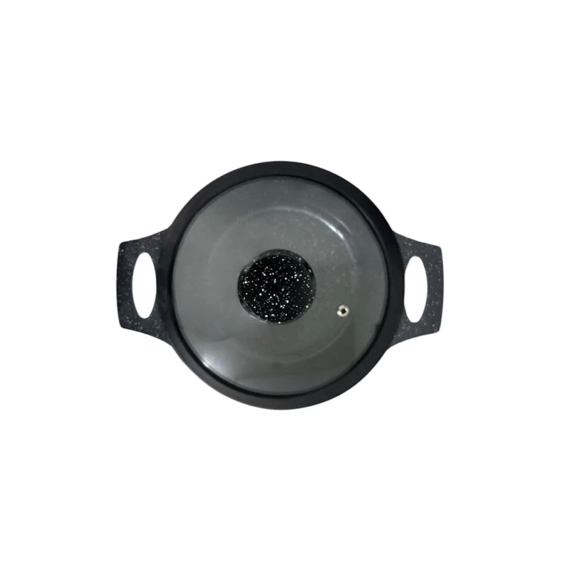 Набор кастрюль Z.H ZGH_00586, гранит, черный, 20/24/28/32 см