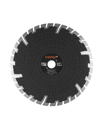 Almaz disk Dnipro-M Deep Cut 81960000, 230x22.2 mm
