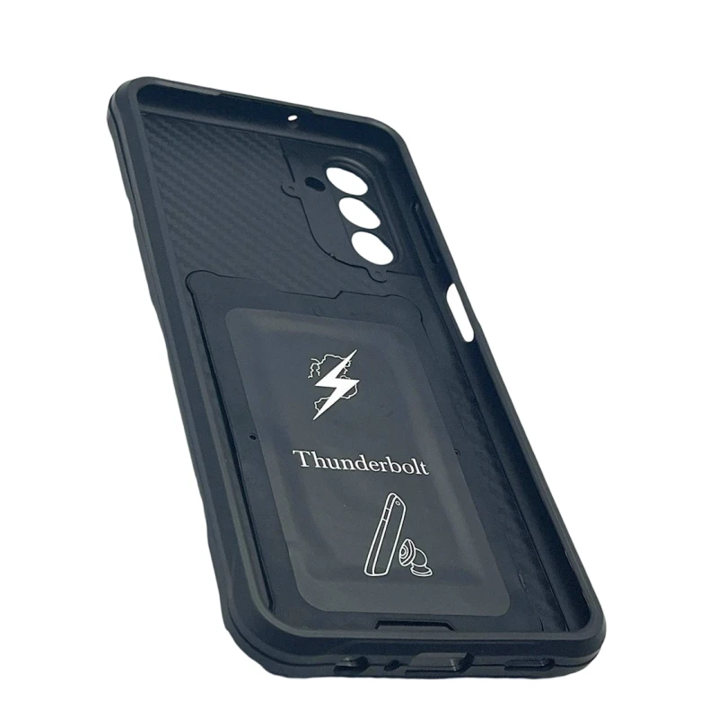 Чехол Robot для Samsung Galaxy A04S, черный