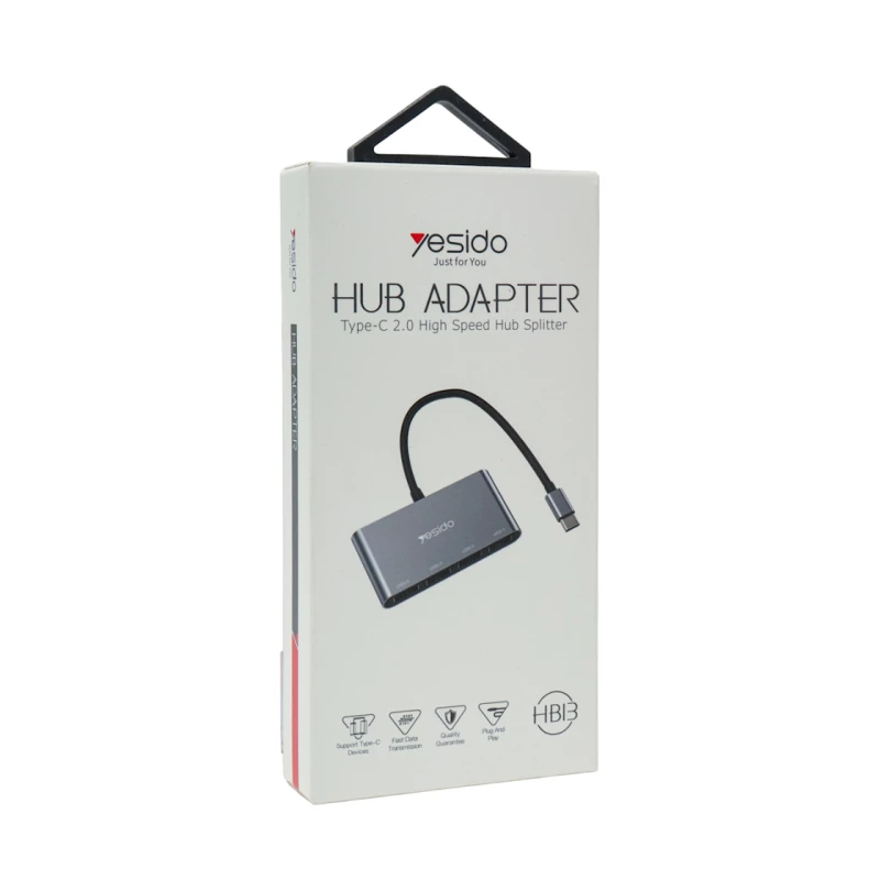 USB хаб Yesido HB13 hub 4in1