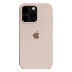 Чехол для Apple iPhone 15 Pro Silicone Beige