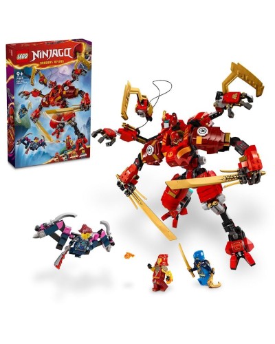 Konstruktor LEGO Ninjago Kai's Ninja Climber Mech 71812, 9+ yaş, 623 detal