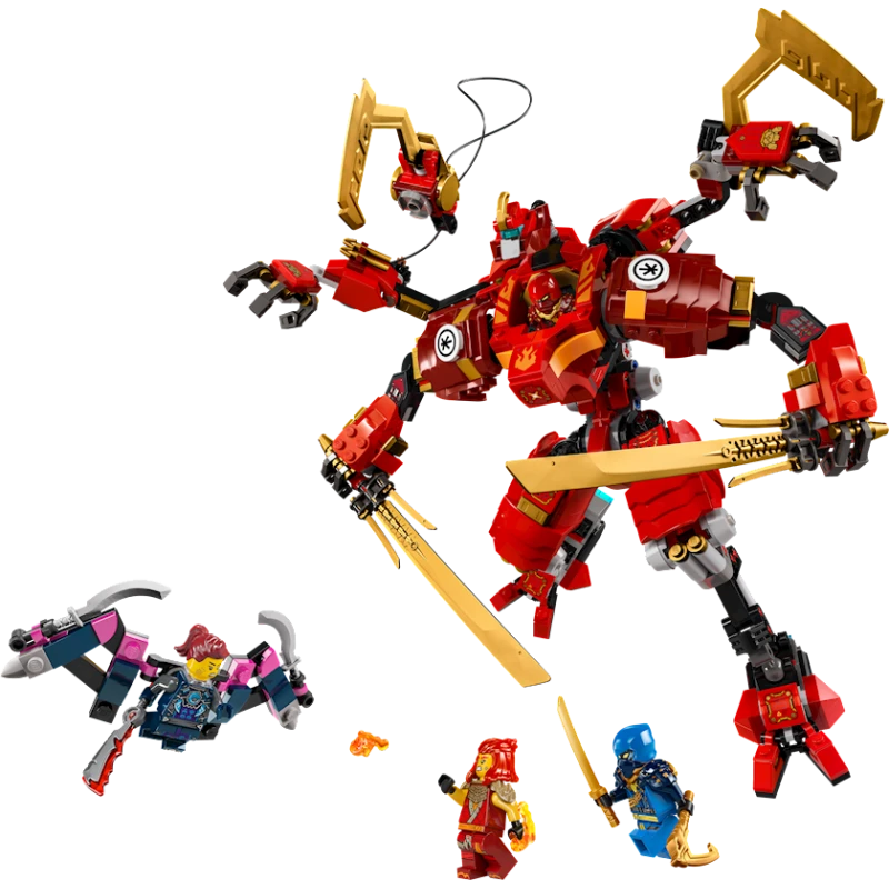 Конструктор LEGO Ninjago Kai's Ninja Climber Mech 71812, 9+ лет, 623 детали