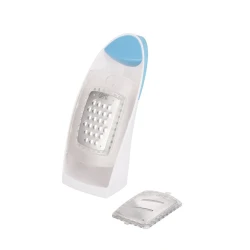 Терка Gipfel Despegue 9779, 10х23х11.5 см, нержавеющая сталь/пластик, голубая/белая Терка Gipfel Despegue 9779, 10х23х11.5 см, нержавеющая сталь/пластик, голубая/белая