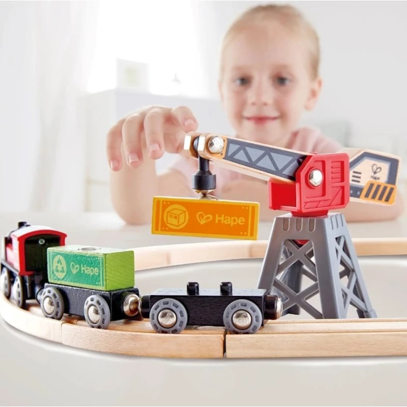 Игровой набор Hape E3731 доставка груза Игровой набор Hape E3731 доставка груза