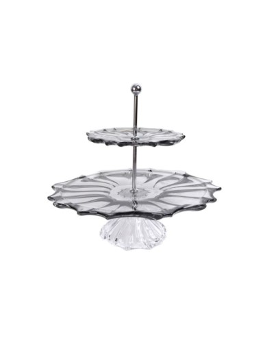 Etajer Hom-me 105593, 35.5 sm, büllur, şəffaf