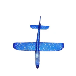 Планер метательный 2429-5U пенопласт, 47x49 см, синий Планер метательный 2429-5U пенопласт, 47x49 см, синий