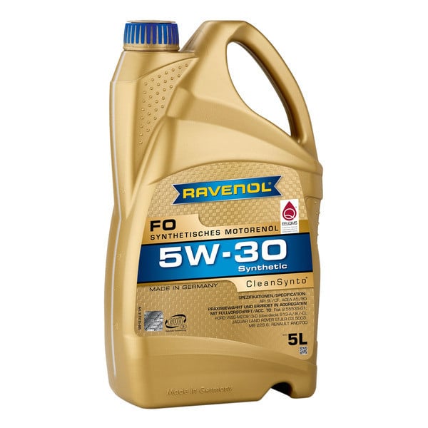 Моторное масло Ravenol FO 5W-30, 5 л