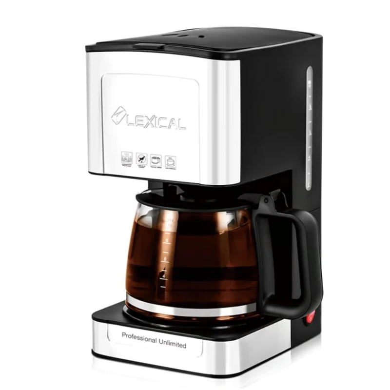 Кофеварка Lexical 0643 Silver/Black