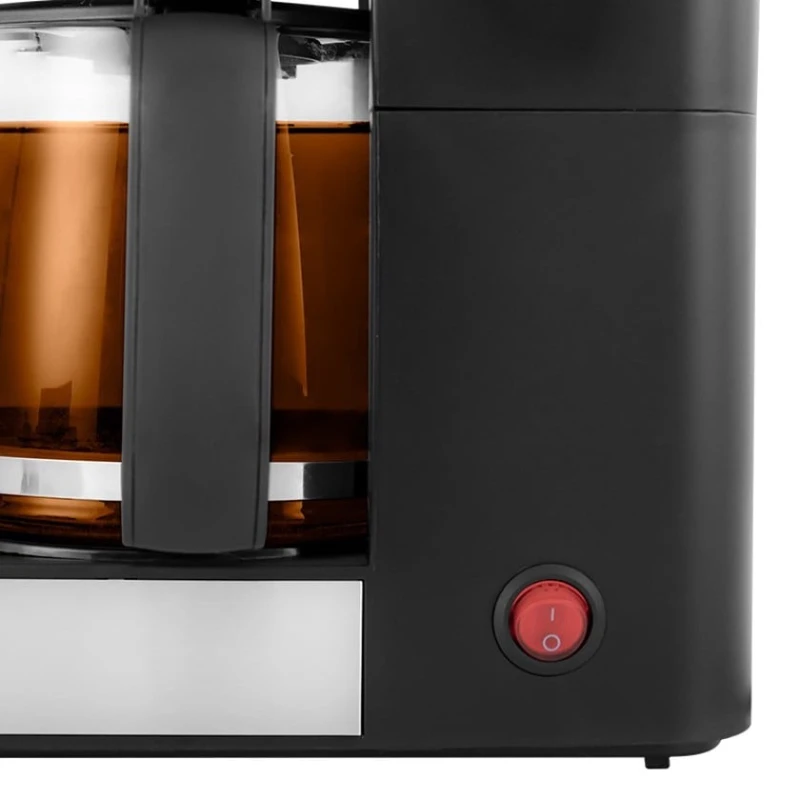 Кофеварка Lexical 0643 Silver/Black