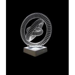 3D lampa 3dlights_cka01, 19x32 sm, ağ