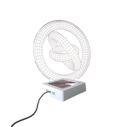 3D lampa 3dlights_cka01, 19x32 sm, ağ