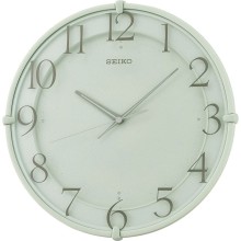 Divar saatı Seiko QXA778M, plastik, yaşıl