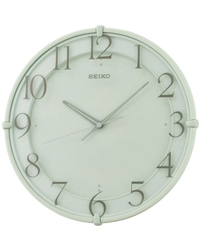Divar saatı Seiko QXA778M, plastik, yaşıl
