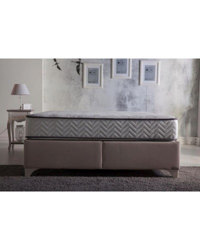 Ortopedik döşək Istikbal Optimal, 90 x 190 x 24 sm, ağ