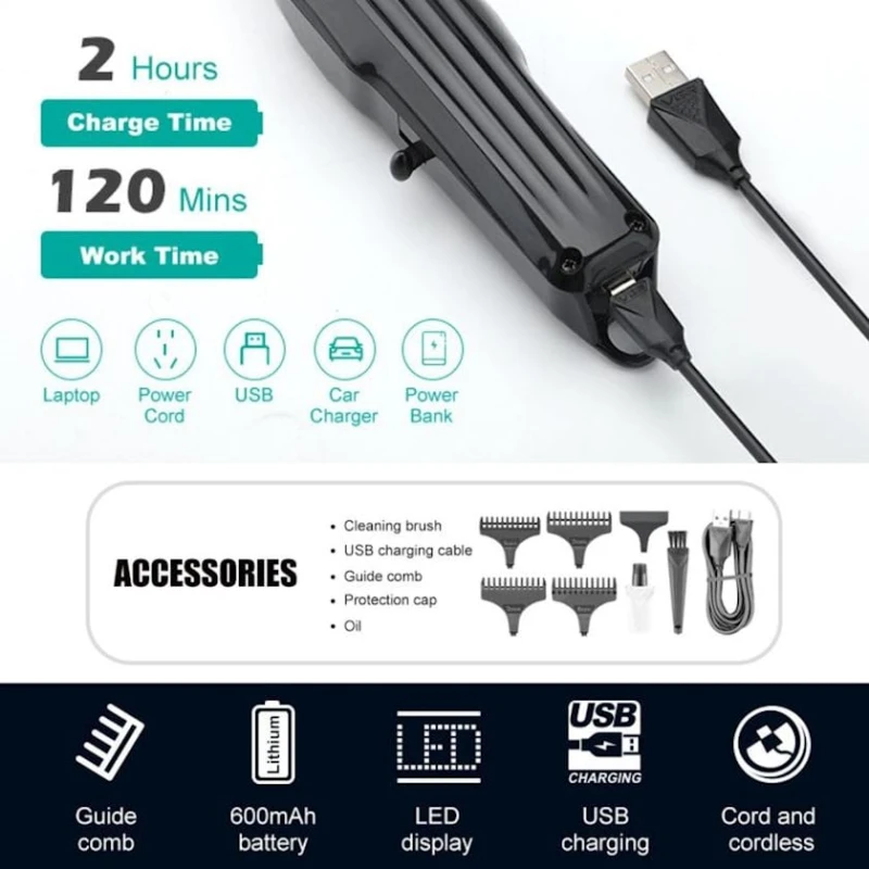 Триммер VGR V-982 Black Триммер VGR V-982 Black