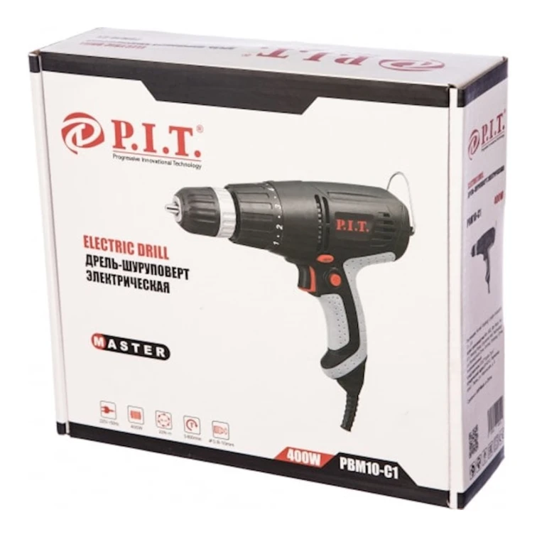 Şəbəkəli drel-şurup bağlayan P.I.T. PBM10-C1, 400 Vt