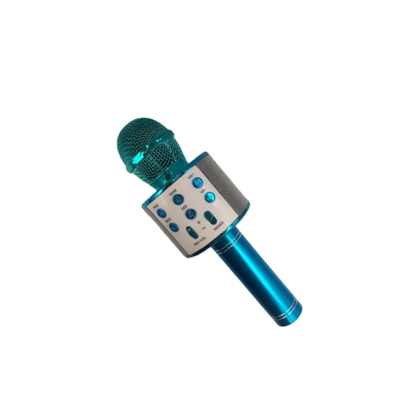 Беспроводной микрофон WS-858 Wireless Hifi Speaker Blue