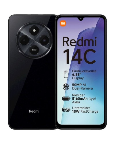 Smartfon Xiaomi Redmi 14C 4GB/128GB Midnight Black